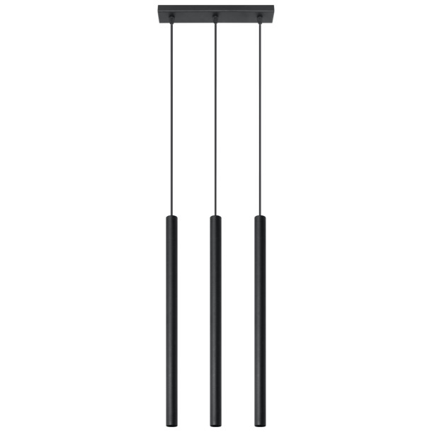 Lampe pendante Noraaeen 3 noir
