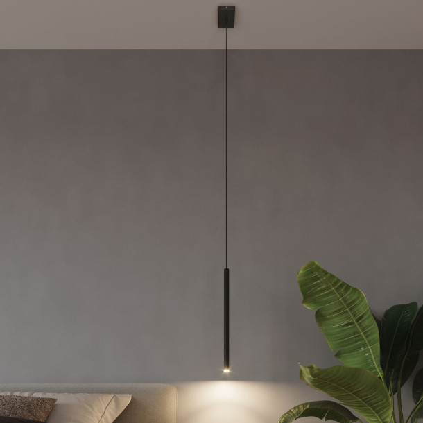 Lampe pendante Noraaeen 3 noir