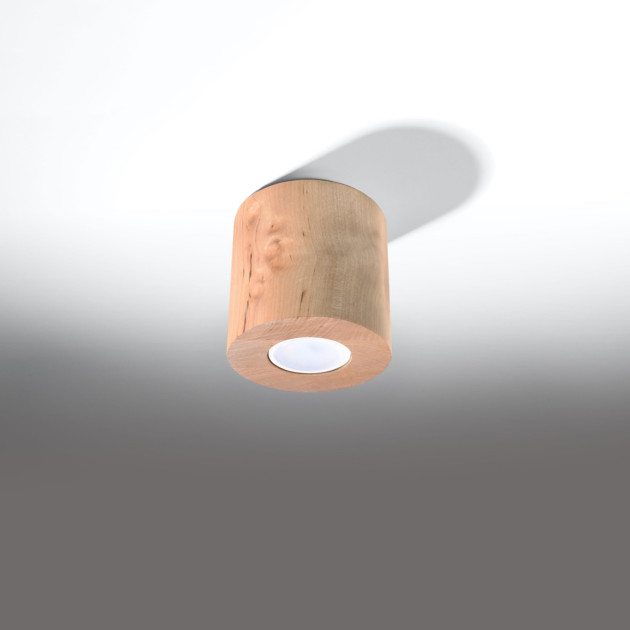 Plafonnier Lineaoon bois naturel