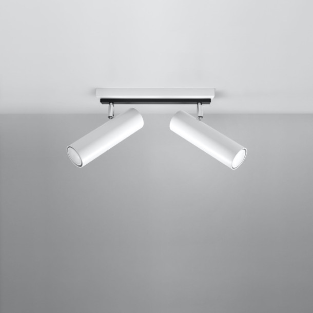 Plafonnier Novana 2 blanc