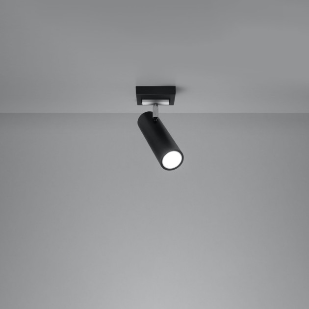 Plafonnier Novana 1 noir