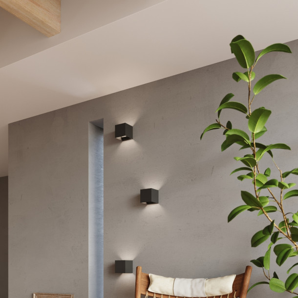 Applique Calaeys noir LED IP54