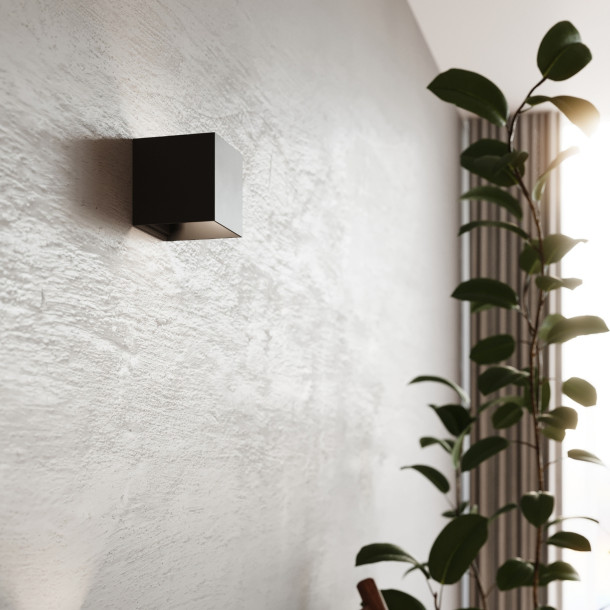Applique Calaeys noir LED IP54