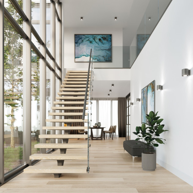 Plafonnier Lineaoon 1 anthracite