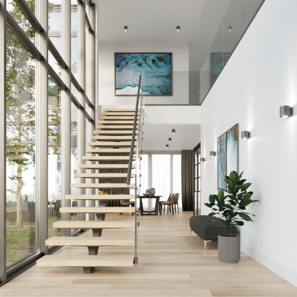 Plafonnier Lineaoon 1 anthracite