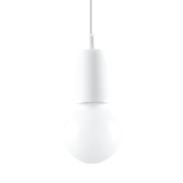 Lampe suspendue Noviar 1 blanc