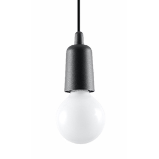 Lampe pendante Noviar 1 noir