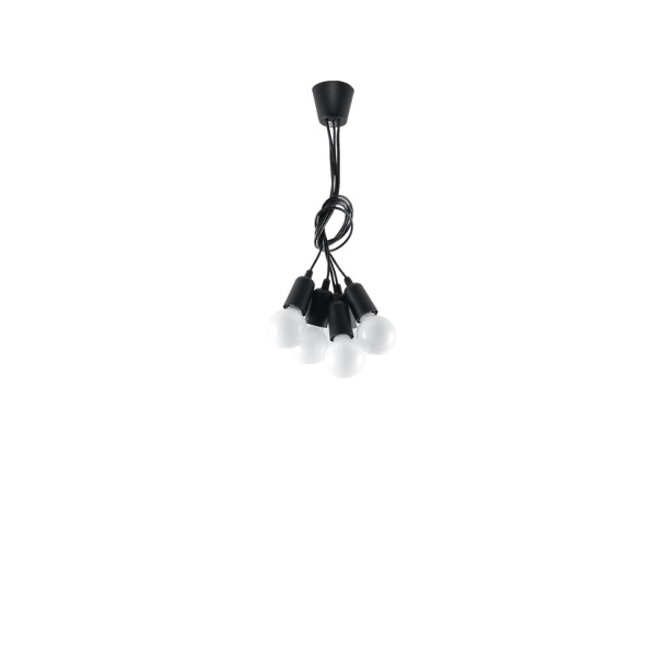 Lampe pendante Noviar 5 noir