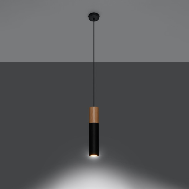 Lampe pendante Coraeor noir
