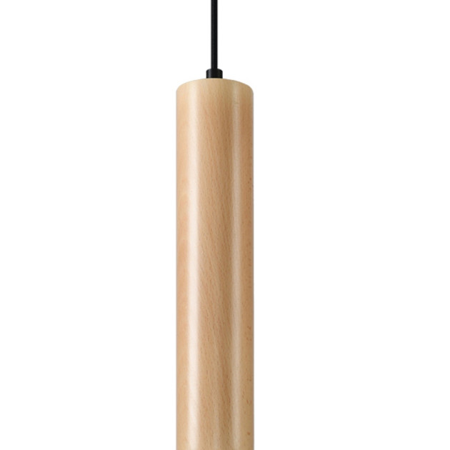 Lampe suspendue Elyaiais bois
