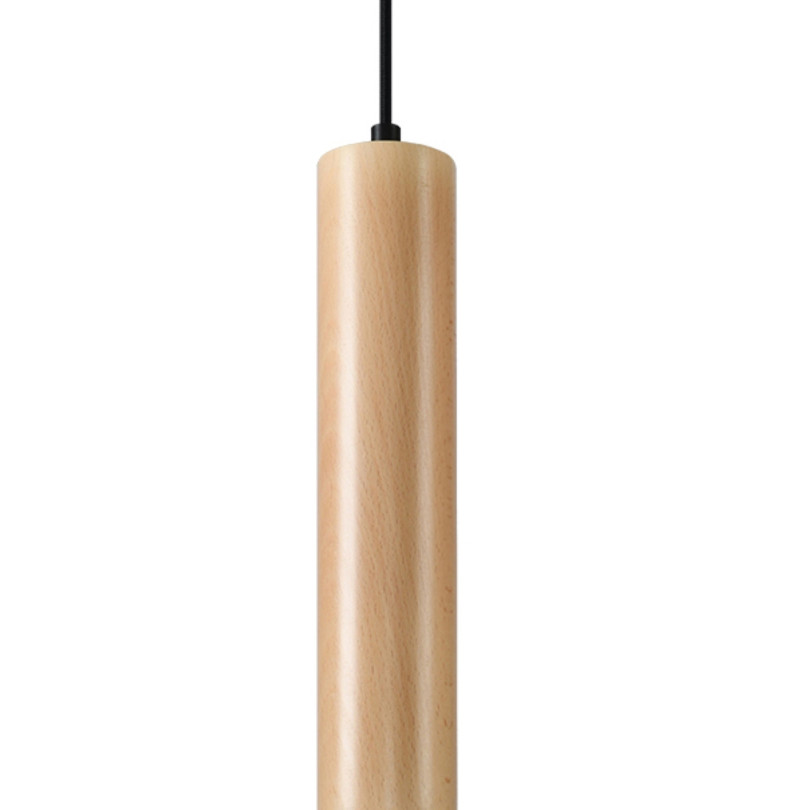 Lampe suspendue Elyaiais bois