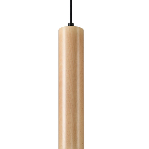 Lampe suspendue Elyaiais bois