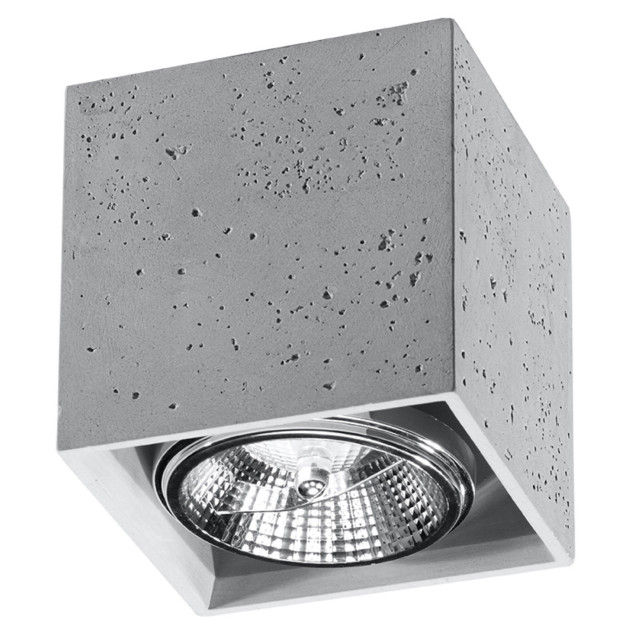 Plafonnier Veraiais béton