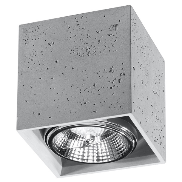 Plafonnier Veraiais béton