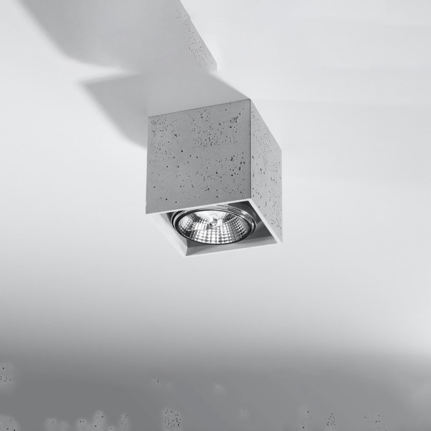 Plafonnier Veraiais béton