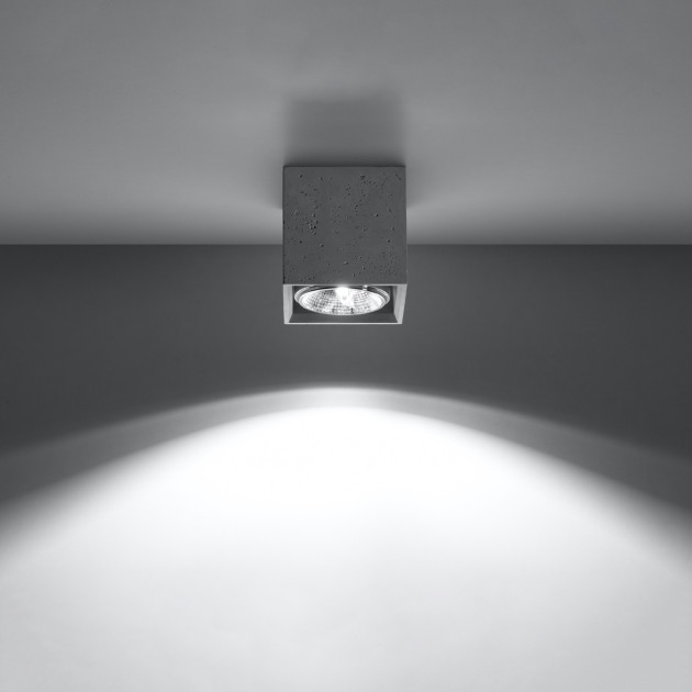 Plafonnier Veraiais béton