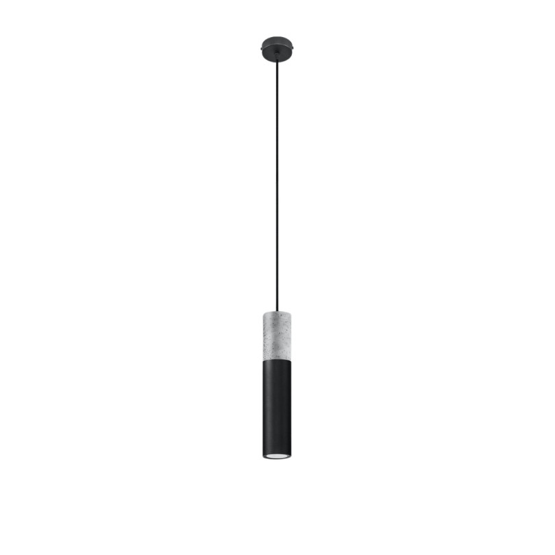 Lampe pendante BORGIO 1 noir