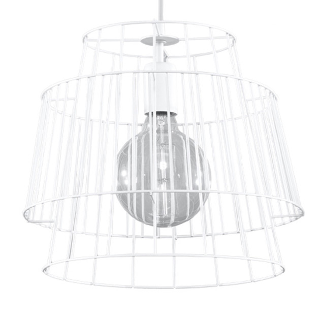 Lampe pendante Lumiana blanc