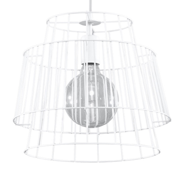 Lampe pendante Lumiana blanc