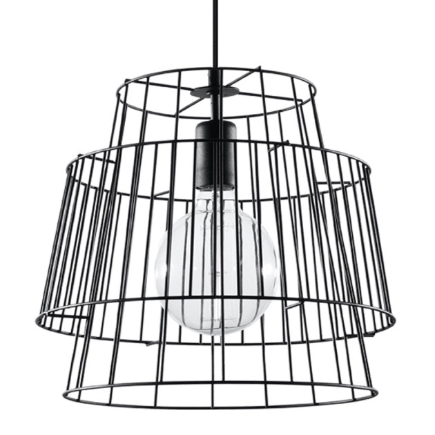 Lampe pendante Lumiana noir