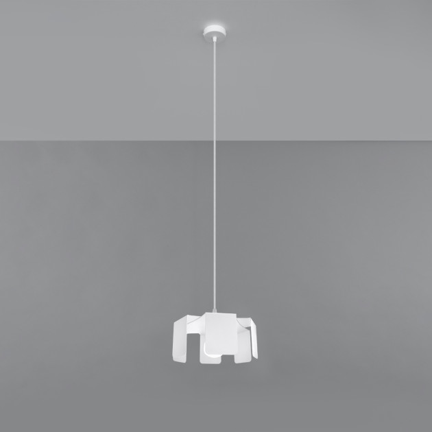 Lampe pendante Alear blanc