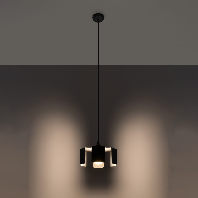 Lampe pendante Alear noir