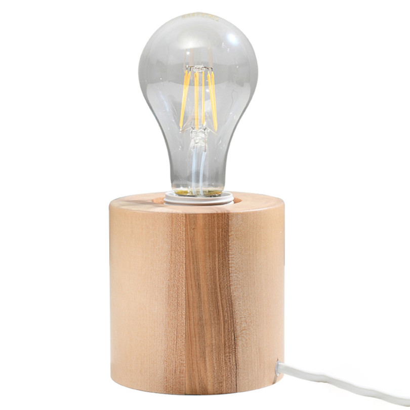 Lampe à poser Elyaoar bois