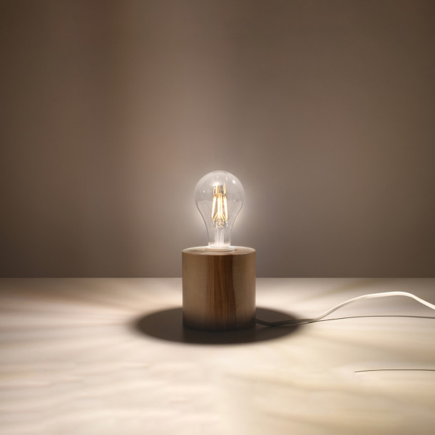 Lampe à poser Elyaoar bois
