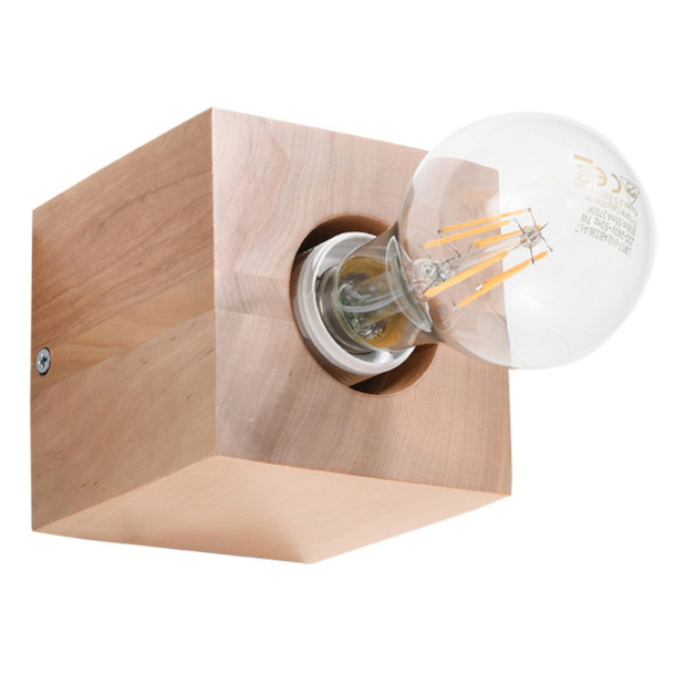 Applique Lineaeea en bois naturel