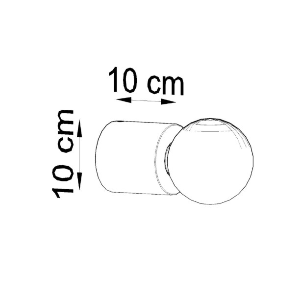 Applique Elyaoar béton