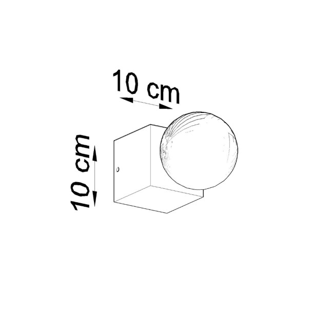 Applique Lineaeea en béton