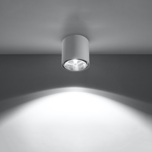 Plafonnier Elyaila blanc