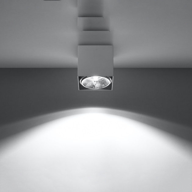 Plafonnier Lumoor blanc