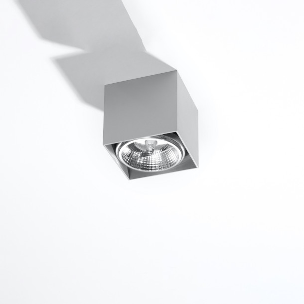 Plafonnier Lumoor gris