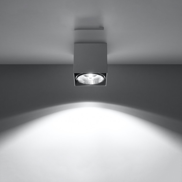 Plafonnier Lumoor gris