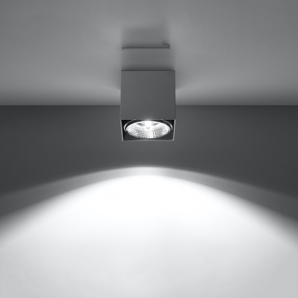 Plafonnier Lumoor gris