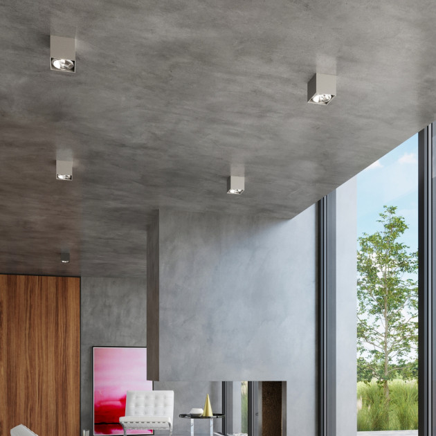 Plafonnier Lumoor gris