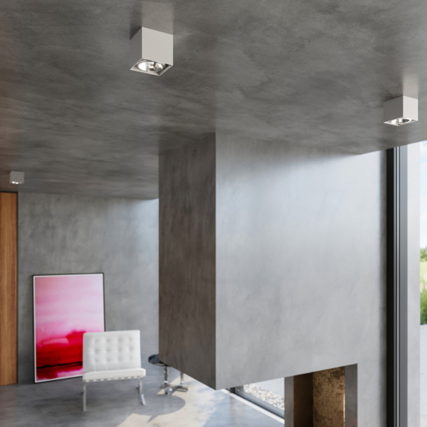 Plafonnier Lumoor gris
