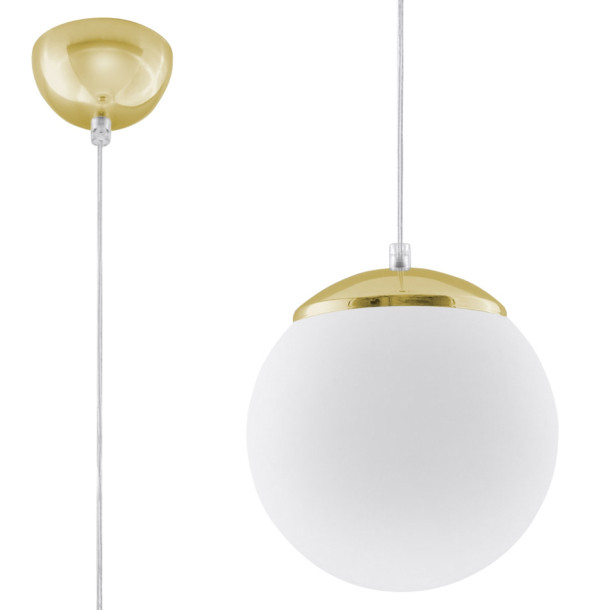 Lampe pendante Lumaena 20 doré