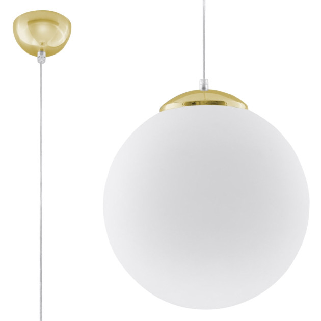 Lampe pendante Lumaena 30 dorée