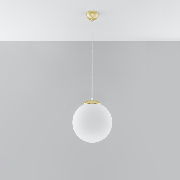 Lampe pendante Lumaena 30 dorée