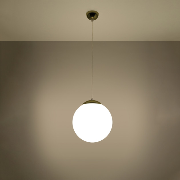 Lampe pendante Lumaena 30 dorée