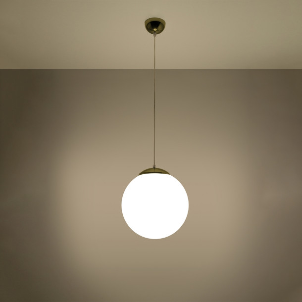 Lampe pendante Lumaena 30 dorée