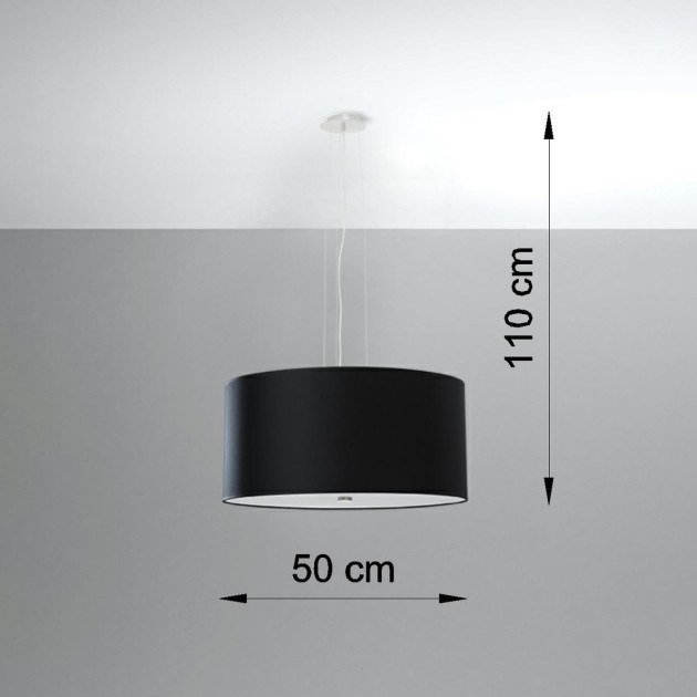 Lustre Novoen 50 noir