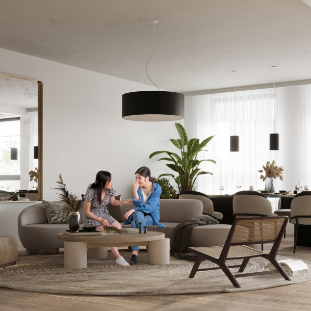 Lustre Novoen 50 noir