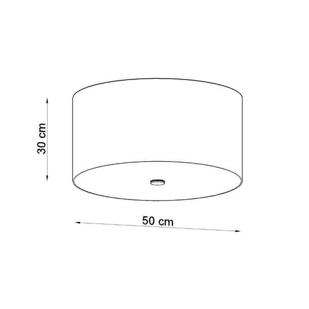 Lustre Novoen 50 blanc