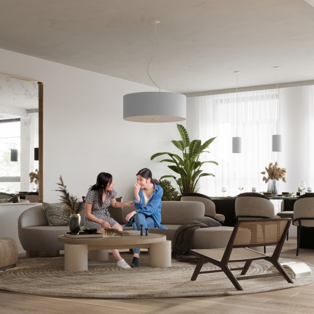 Lustre Novoen 50 blanc