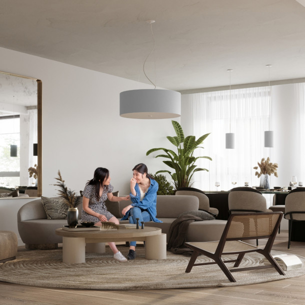 Lustre Novoen 50 blanc