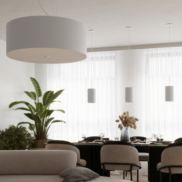Lustre Novoen 50 blanc