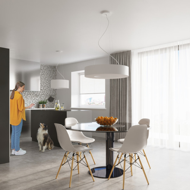 Lustre Novena SLIM 50 blanc